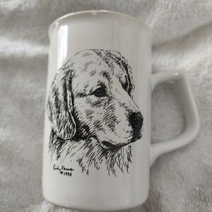 Cindy Farmer Golden Retriever 1990 Dog Mug 10oz